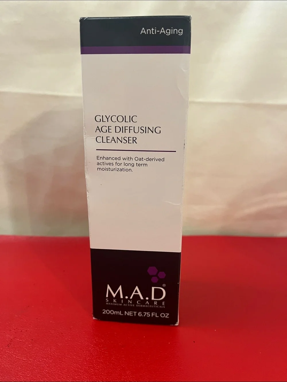M.A.D Mad Skincare Glycolic Age Diffusing Cleanser- Oat Derived